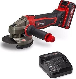 EINHELL Uhlová brúska AKU TE-AG 18/125-2 Li (1 × 4,0 Ah), 4431190