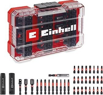EINHELL M-Case 39 ks bitov/nástrčných kľúčov pre rázové uťahovače/vŕtačky, 49109220