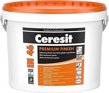 Ceresit Biela sadrová stierka IN 46 Premium finish, 15 kg