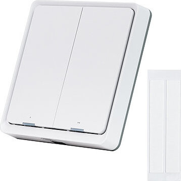 RETLUX RSH 304 Smart bezdrôtový dvojtlačítkový nástenný vypínač