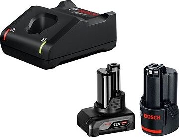 BOSCH Professional 2× akumulátor GBA 12 V, 2 a 4 Ah + nabíjačka GAL 12V-40 1.600. A01. NC9