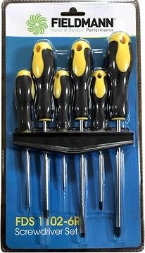 FIELDMANN Sada skrutkovačov 6 ks FDS 1102-6R