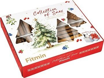 Fitmin Purity Snax Vianočná kolekcia pochúťok pre psov 450 g + porcelánová ozdoba pes 50 g