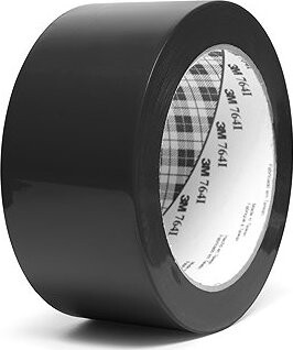 3M Univerzálna označovacia PVC lepiaca páska 764i, 50 mm × 33 m, čierna