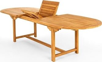 DOPPLER Stôl záhradný, rozkladací TAMAN 240/300 × 100 cm