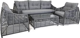 ROJAPLAST Set záhradného nábytku OHIO vrátane podušiek