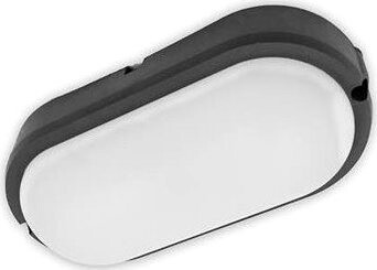 Brilagi – LED Stropné priemyslové svietidlo SIMA LED/12 W/230 V IP65 čierna