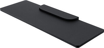 Nimco Polica do kúpeľne a sprchy 40 cm – plexisklo čierna Nikau NKC-X340-C-90
