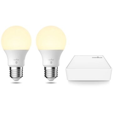 NORDLUX Štartovací balíček s 2 ks LED E27 a Smart Light Bridge