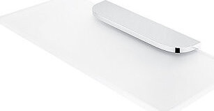 Nimco Polica do kúpeľne a sprchy 20 cm – sklo kov Nikau NK-30091B-20-26