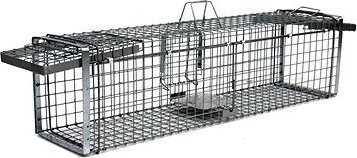 LAPKA Profesionálna pasca na líšky, kuny, vydry a mačky TRAP H 118 × 34 × 34 cm V2