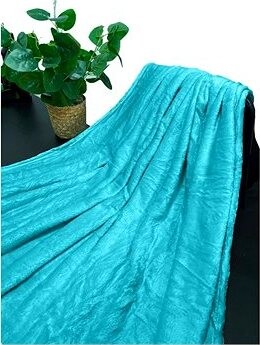 Kaptan Mikroflanelová deka 150 × 200 cm, tyrkysová