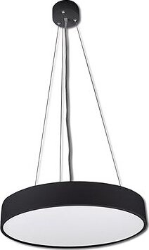 McLED LED závesné svietidlo Nova R 400, 40 W, 3000 K, čierna farba svietidla