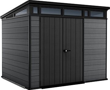 KETER Domček záhradný CORTINA 9 × 7, antracit 226 × 279 × 218 cm