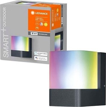 Ľadvance – LED RGBW Vonkajšie nástenné svietidlo SMART+ CUBE LED/9,5 W/230 V IP44 WiFi