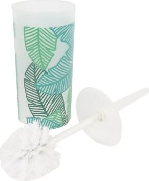 TEXTILOMANIE Chantilly Toaletná kefa so stojanom 35 cm biela