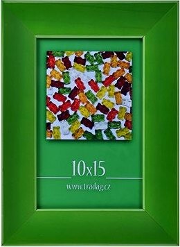 TRADAG Fotorámik 10 × 15 cm, zelený