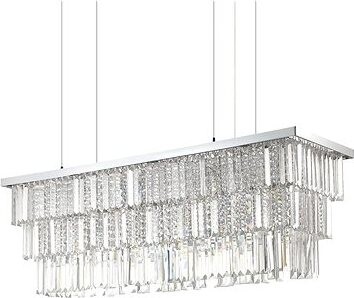 Ideal Lux – Krištáľový luster na lanku MARTINEZ 8× E14/40 W/230 V