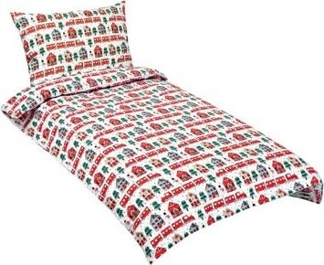 BELLATEX Obliečky bavlna 90/CH05 vláčik 140 × 200, 70 × 90