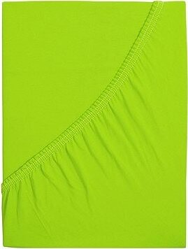 B.E.S. – Petrovice Prestieradlo JERSEY detské – 70 × 140 cm, Svietivá zelená