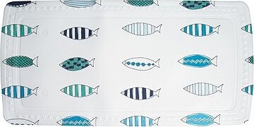 Spirella protiskluzová podložka do vany Santorini 71 × 36 cm