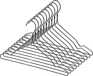 Compactor Set kovových ramienok 10 ks čierne