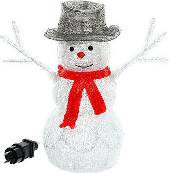 RETLUX RXL 438 Snehuliak akryl 30 LED, 33 cm