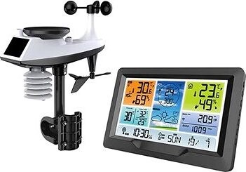 Meteostanica Solight profesionálna meteostanica, prehľadný displej, tlak, teplota, vlhkosť, zrážky