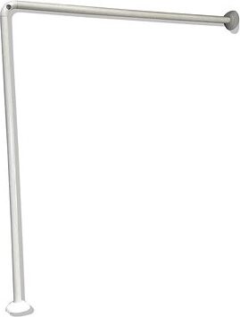 DuraHome rohová tyč 80 × 80 cm biela