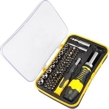 FIELDMANN Sada bitov so skrutkovačmi 65 ks FDS 1005-65R