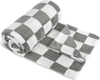 BELLATEX Kemping plus 7700/040 150 × 200 sivá kocka