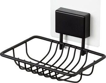 COMPACTOR Samolepiaci držiak na mydlo, čierny