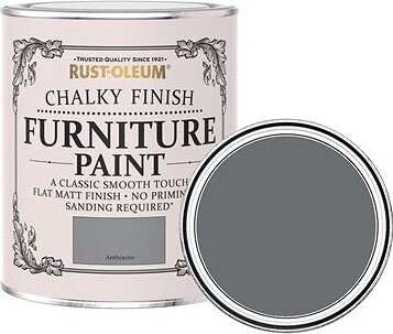 Rust-Oleum Kriedová matná farba na nábytok Chalky Finish Furniture Paint sivá, RO.14011.HU.0.75