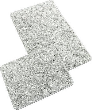 Bellatex Kúpeľňová sada Bany Silver 60 × 100 cm + 60 × 50 cm 425/002 svetlosivá