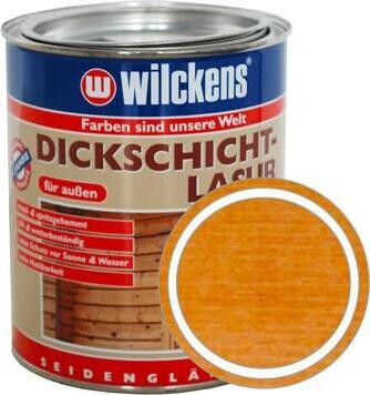 Wilckens Nemecká hrubovrstvá lazúra, Dickschicht Lasur 2500 ml, WI.11419700080