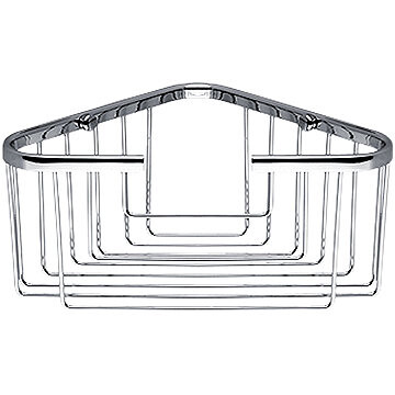 Nimco Polica do kúpeľne a sprchy drôtená rohová – kov Open OP-106-26