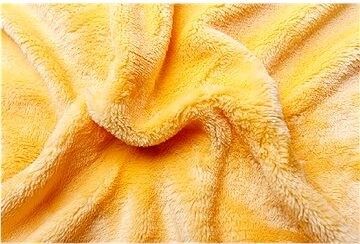 Svitap sleepwell mikroflanel žlté 90 × 200 × 20 cm