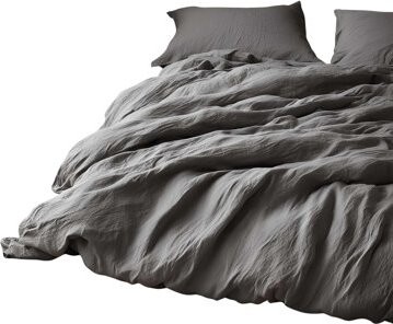 Dadka Obliečky mušelín 140 × 200, 70 × 90 cm sivé