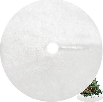 ISO Vianočná dekorácia – podložka pod vianočný stromček, biela, 120 cm