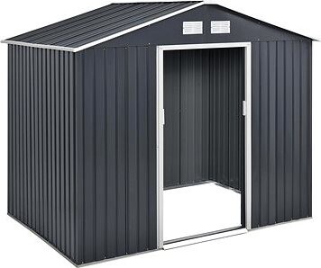 ROJAPLAST Domček záhradný ARCHER B, sivý 195 × 213 × 191 cm