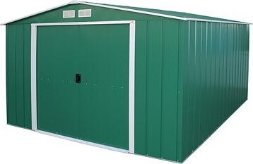 DURAMAX Domček záhradný COLOSSUS ECO XXL, zelený 196 × 322 × 363 cm