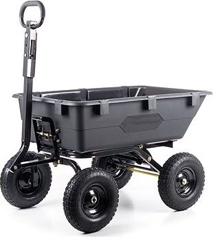 G21 Vozík záhradný GA 120 l, čierny