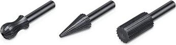 KREATOR Profilované vrtáky do kovu a dreva SADA 3 ks KRT017005