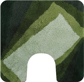 Spirella Koupelnová WC předložka Kali 55 × 55 cm zelená