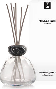 MILLEFIORI MILANO Air dizajn Marble Black číre sklo 350 ml