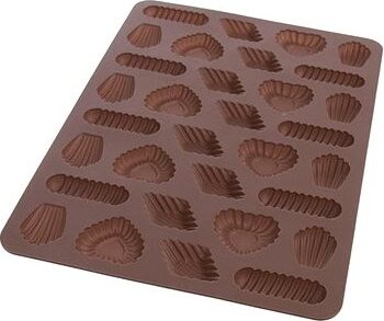 Forma silikón TVARY 32 mix hnedá