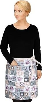 BELLATEX Zástera do pása Dita 68 × 50 cm 189/408 patchwork love