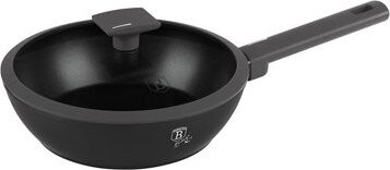 BerlingerHaus Antracit Collection Pánev hluboká s titanovým povrchem a poklicí 24 cm