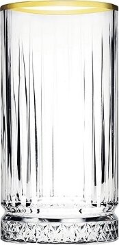 Pasabahce Elysia Gold Poháre na long drink, 0,45 l, balenie 4 ks