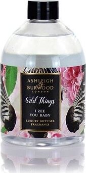 Ashleigh & Burwood Náhradná náplň do difuzéra WILD THINGS – PEONY (pivonka) 500 ml, I ZEE YOU BABY